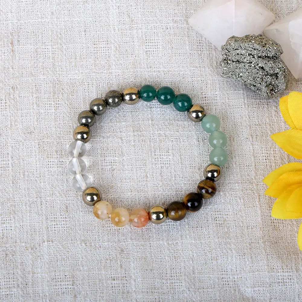 💰Original Dhan Yog Bracelet with FREE Raw Selenite Plate