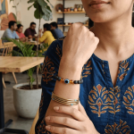 🌋🧿 Original Lava Stone with Evil Eye Protection Bracelet (Unisex, 8mm) |  Lab Certified🧿