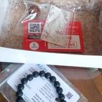 🌋🧿 Original Lava Stone with Evil Eye Protection Bracelet (Unisex, 8mm) |  Lab Certified🧿